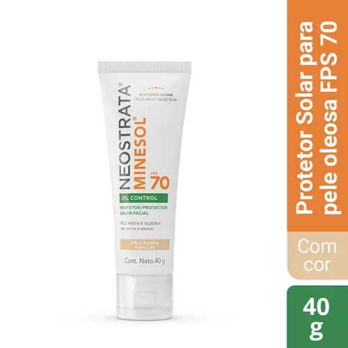 PROTETOR SOLAR NEOSTRATA MINESOL OIL CONTROL PELE CLARA FPS70 40GR