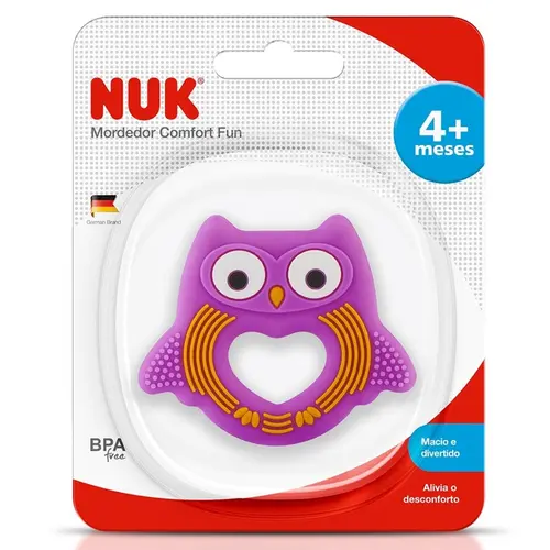 MORDEDOR NUK COMFORT CORUJA (COD:PA7505-UG)