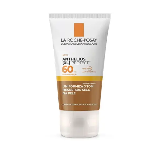 PROTETOR SOLAR LA ROCHE POSAY ANTHELIOS XL COR MORENA MAIS FPS60 40GR