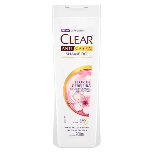 SHAMPOO ANTICASPA CLEAR FLOR DE CEREJEIRA WOMEN 200ML