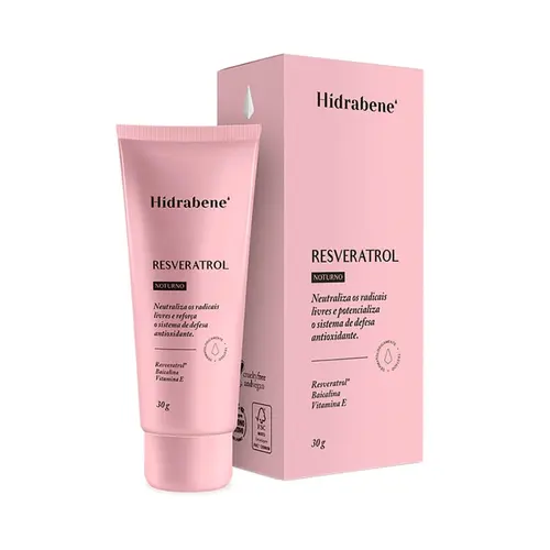 CREME HIDRABENE RESVERATROL NOTURNO 30GR