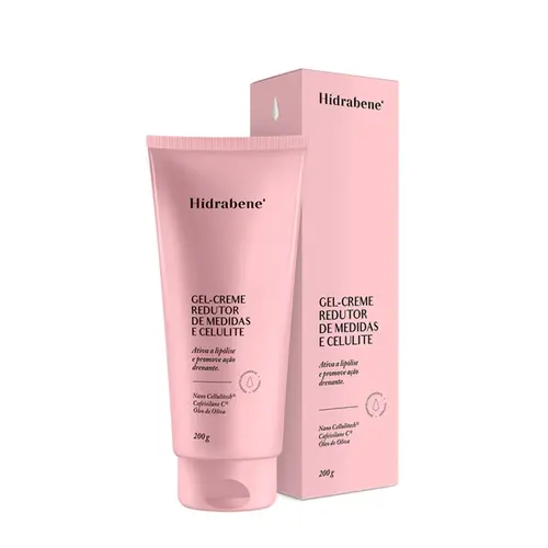GEL CREME HIDRABENE REDUTOR DE MEDIDAS E CELULITE 200GR