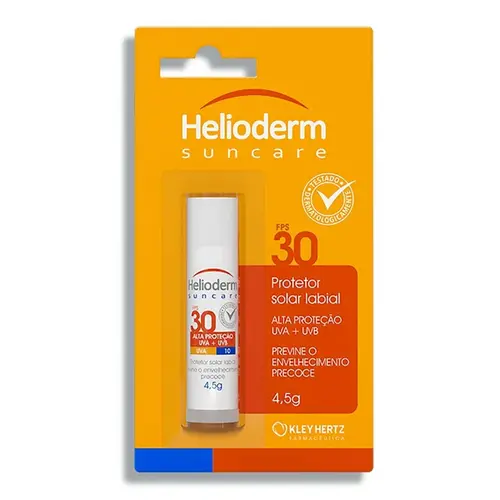 PROTETOR LABIAL HELIODERM FPS30 4,5GR