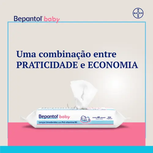 LENCOS UMEDECIDOS BEPANTOL BABY 48 UNIDADES