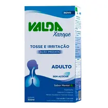 VALDA XAROPE ADULTO 100ML ACIDO ASCORBICO + ZINCO