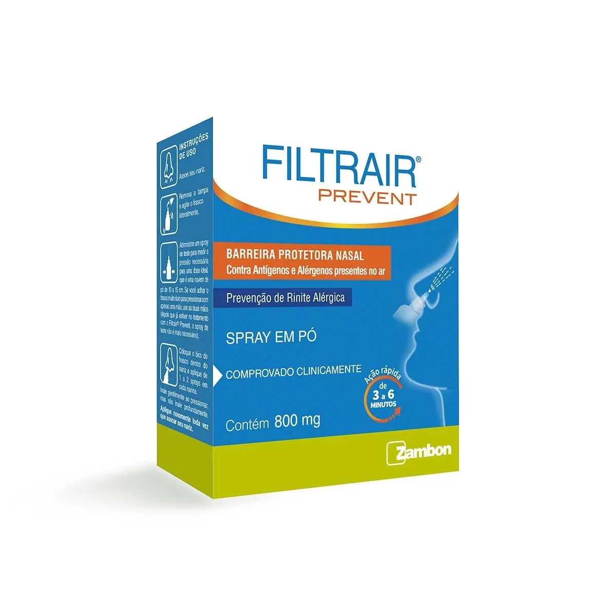 FILTRAIR PREVENT 800MG SPRAY EM PO PO 19GR