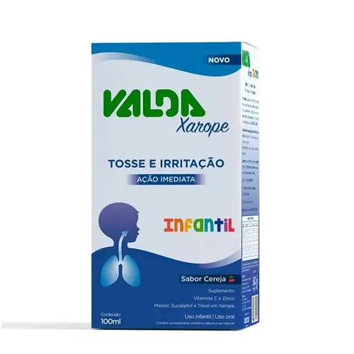 VALDA XAROPE INFANTIL 100ML ACIDO ASCORBICO + ZINCO