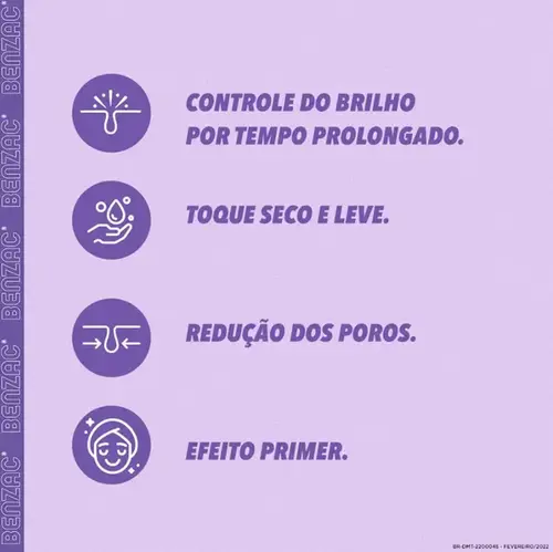 HIDRATANTE DERMOTIVIN BENZAC OIL CONTROL 50ML