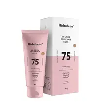 PROTETOR SOLAR HIDRABENE CC CREAM CLAREADOR FPS75 40GR