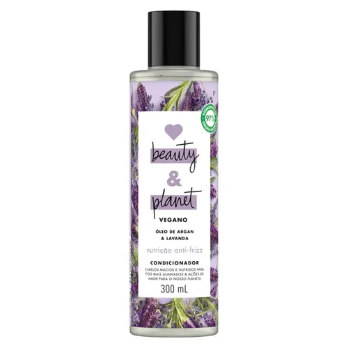 CONDICIONADOR LOVE BEAUTY AND PLANET OLEO DE ARGAN E LAVANDA 300ML