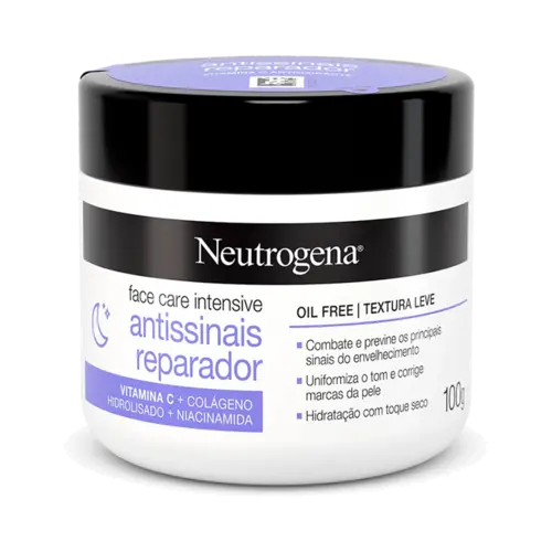 HIDRATANTE FACIAL NEUTROGENA CARE ANTISSINAIS REPARADOR 100GR