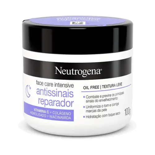 HIDRATANTE FACIAL NEUTROGENA CARE ANTISSINAIS REPARADOR 100GR
