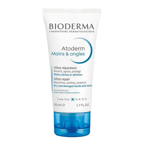 CREME BIODERMA ATODERM MAOS E UNHAS 50ML