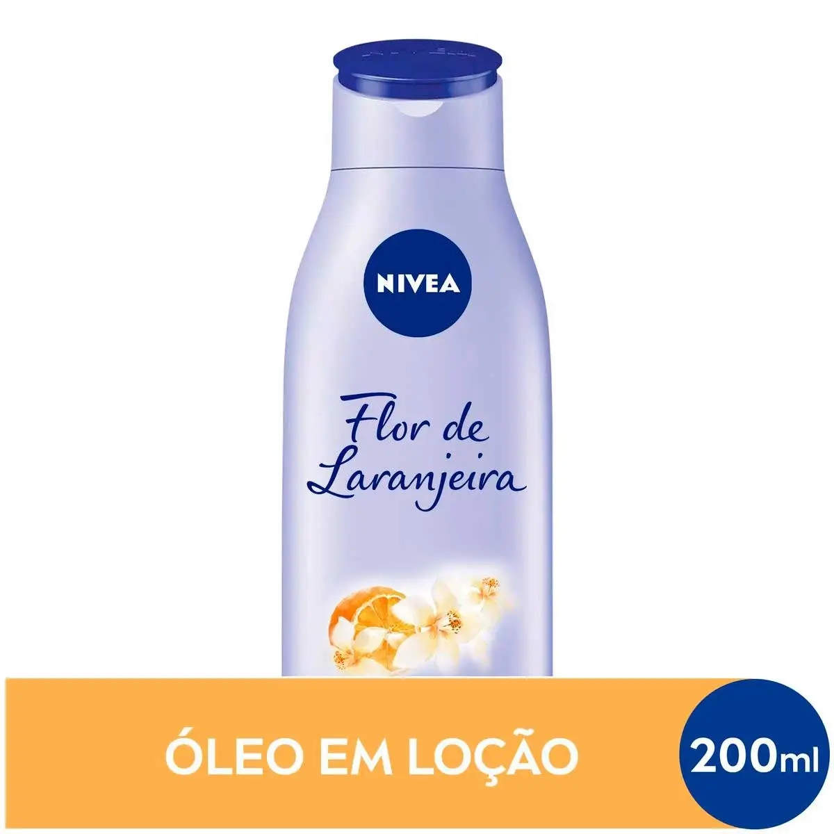 LOCAO HIDRATANTE NIVEA FLOR DE LARANJEIRA 200ML