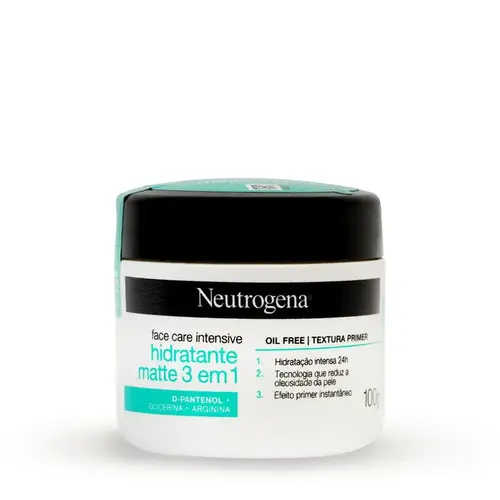 HIDRATANTE FACIAL NEUTROGENA CARE MATTE 3EM1 100GR