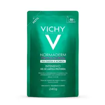 REFIL GEL DE LIMPEZA NORMADERM PHYTOSOLUTION INTENSIVO VICHY 240GR