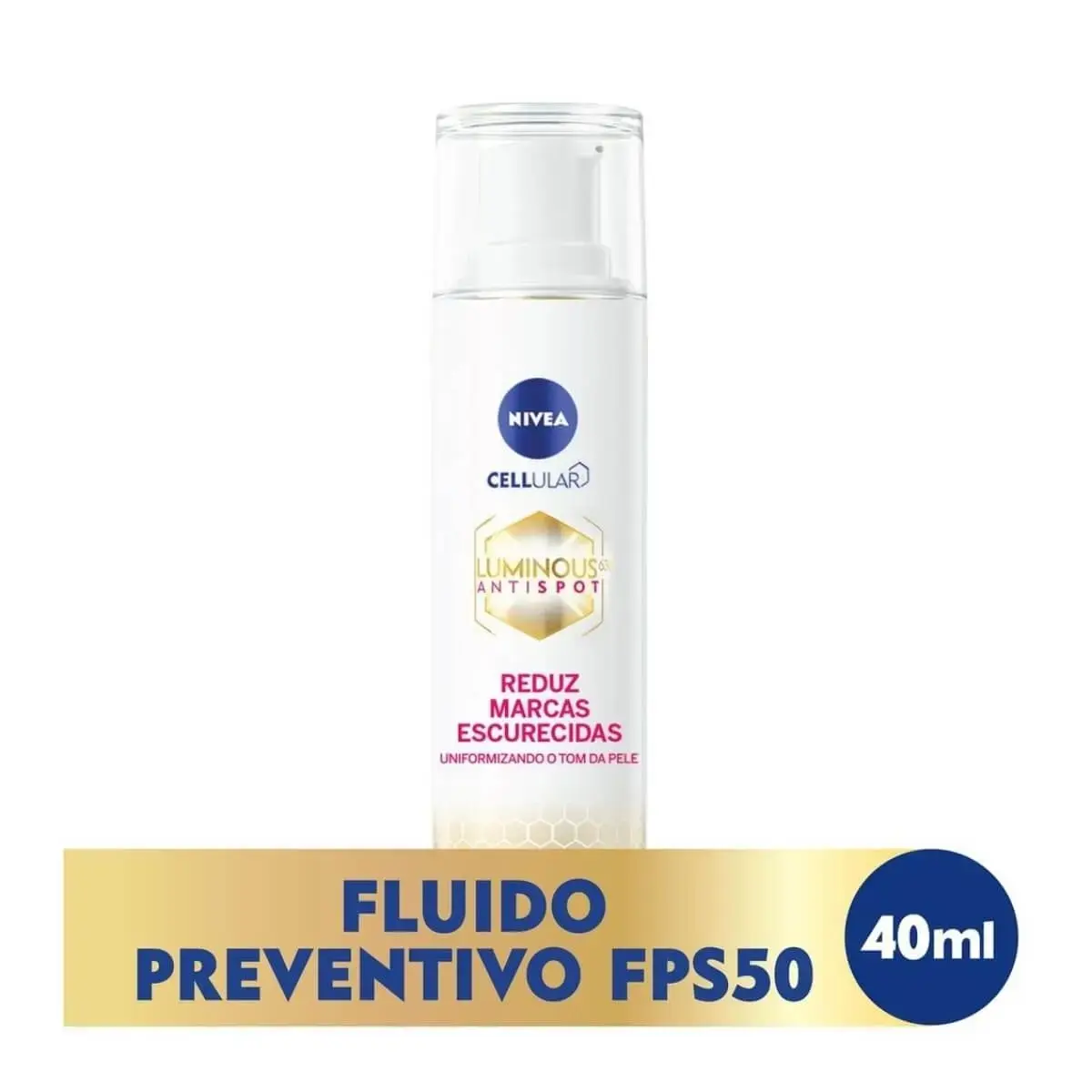SERUM NIVEA CELLULAR LUMINOUS FPS50 FLUIDO 40ML