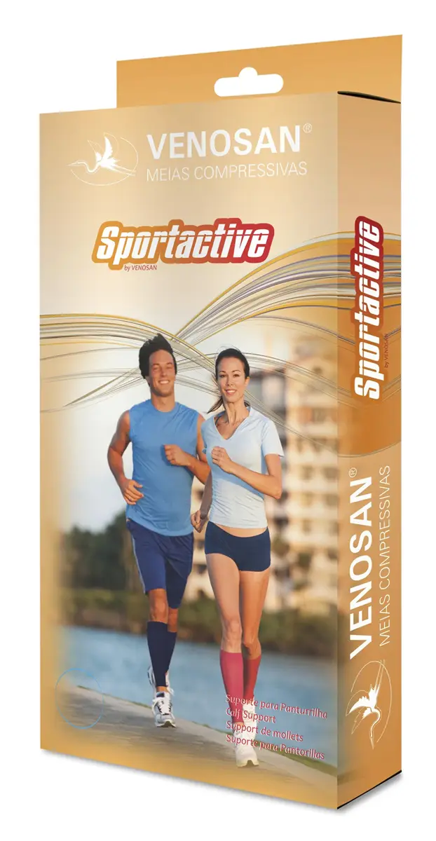 MEIA VENOSAN SPORTACTIVE 20-30 P POLAINA ROSA
