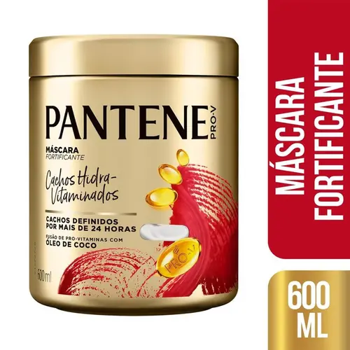 MASCARA PANTENE CACHOS HIDRA-VITAMINADOS 600ML