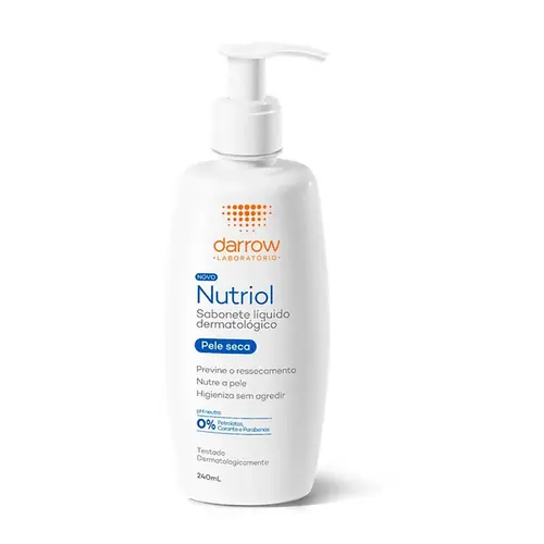 SABONETE LIQUIDO NUTRIOL DARROW SECA 240ML