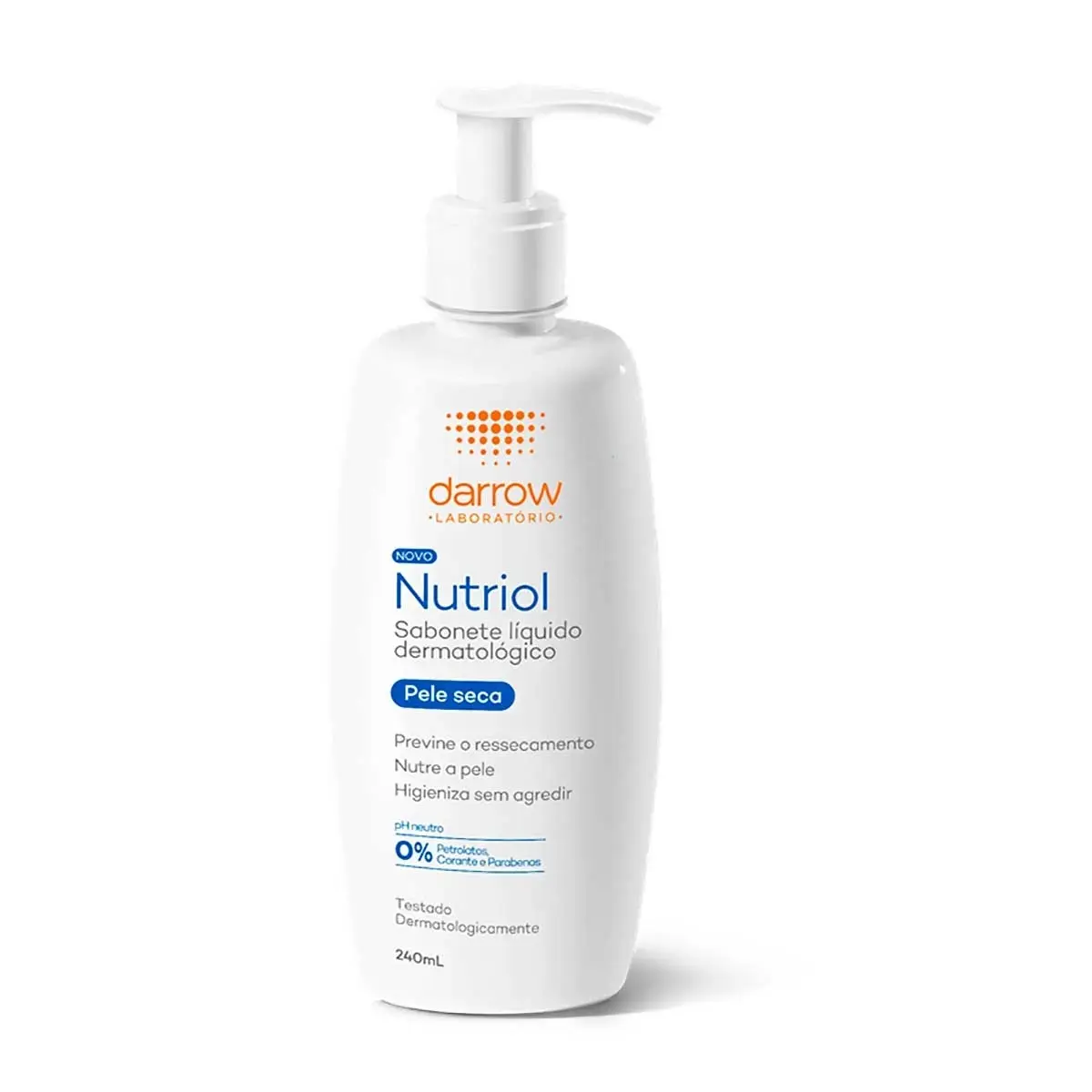 SABONETE LIQUIDO NUTRIOL DARROW SECA 240ML