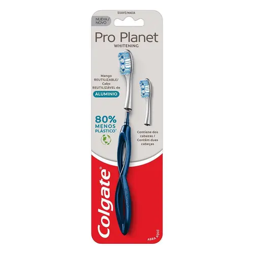 ESCOVA DENTAL COLGATE PRO PLANET BLUE+ REFIL