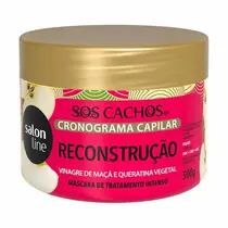 MASCARA SALON LINE CRONOGRAMA CAPILAR RECONSTRUCAO 300GR