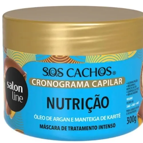 MASCARA SALON LINE CRONOGRAMA CAPILAR NUTRICAO 300GR