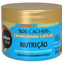MASCARA SALON LINE CRONOGRAMA CAPILAR NUTRICAO 300GR