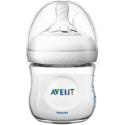 MAMADEIRA PHILIPS AVENT PETALA TRANSPARENTE 125ML (SCF030/17)
