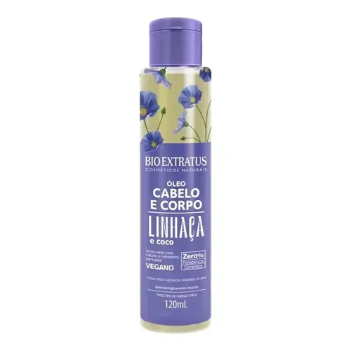 OLEO CABELO E CORPO BIO EXTRATUS LINHACA 120ML