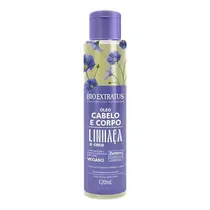 OLEO CABELO E CORPO BIO EXTRATUS LINHACA 120ML