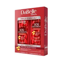 KIT DABELLE SHAMPOO 250ML + CONDICIONADOR 200ML SOS CRESCI