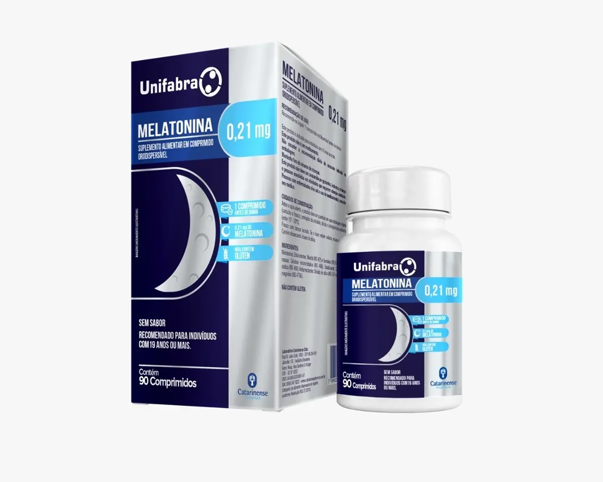 MELATONINA 90 CAPSULAS UNIFABRA MELATONINA