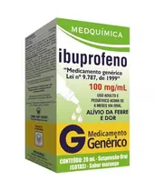 IBUPROFENO 100MG 20ML GENERICO MEDQUIMICA