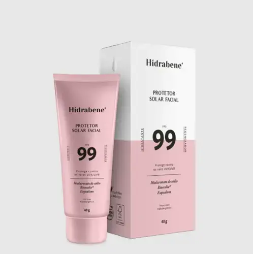 PROTETOR SOLAR HIDRABENE FACIAL FPS99 40GR