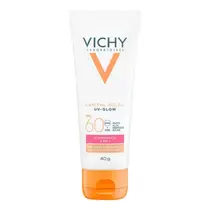 PROTETOR SOLAR VICHY CAPITAL SOLEIL GLOW MEDIA A CLARA FPS60 40GR