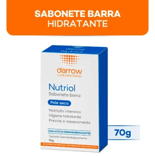 SABONETE NUTRIOL DARROW PELE SECA 70GR