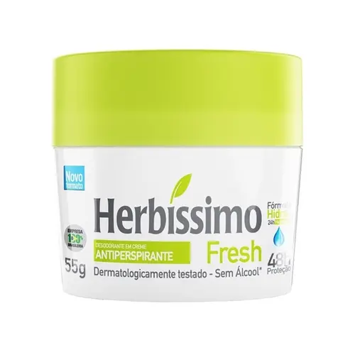 DESODORANTE HERBISSIMO FRESH CREME 55GR