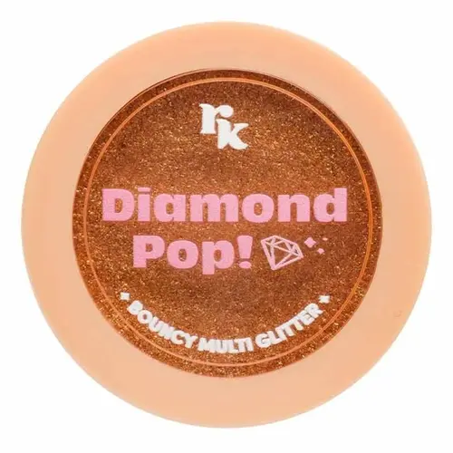 RK DIAMOND POP BOUNCY MULTI GLITTER GOLD GLOW