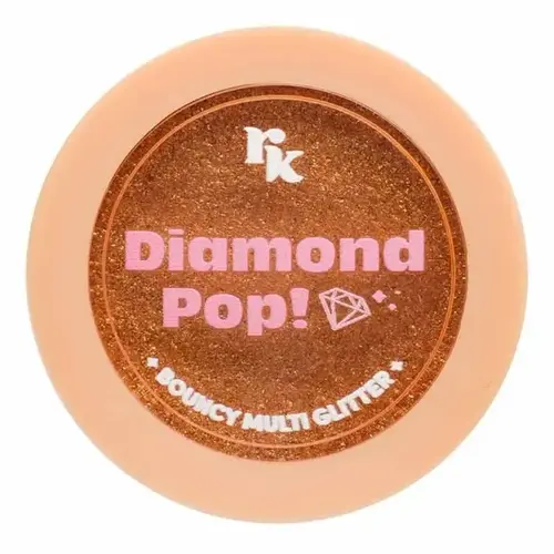 RK DIAMOND POP BOUNCY MULTI GLITTER GOLD GLOW