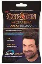 SHAMPOO COR&TON HOMEM 3.0 CASTANHO ESCURO