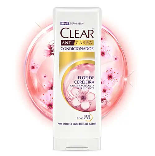 CONDICIONADOR ANTICASPA CLEAR FLOR DE CEREJEIRA 200ML
