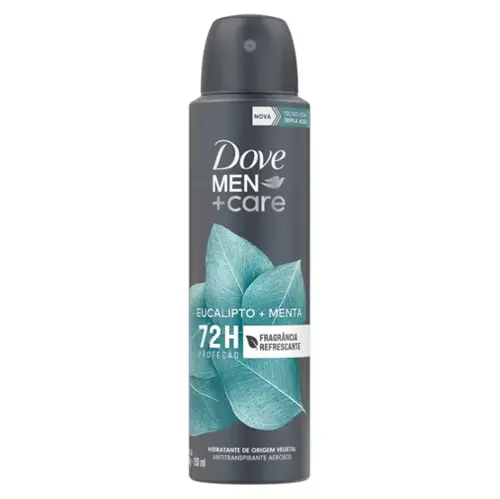 DESODORANTE DOVE +CARE MEN EUCALIPTO AEROSSOL 150ML