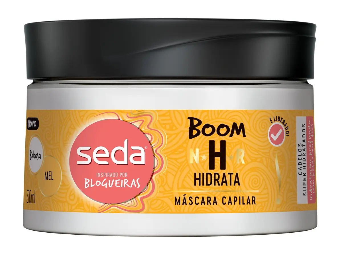 MASCARA CAPILAR SEDA BOOM N-H-R HIDRATA 300ML