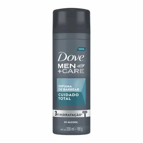 ESPUMA BARBEAR DOVE MEN CUIDADO TOTAL 200ML