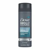 ESPUMA BARBEAR DOVE MEN CUIDADO TOTAL 200ML