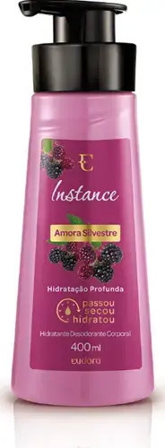 HIDRATANTE CORPORAL EUDORA INSTANCE AMORA SILVESTRE 400ML