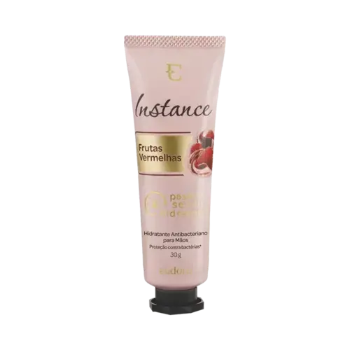 CREME PARA MAOS EUDORA INSTANCE FRUTAS VERMELHAS 30GR