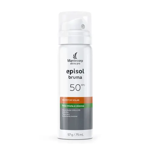 PROTETOR SOLAR EPISOL BRUMA PELE MISTA FPS50 75ML